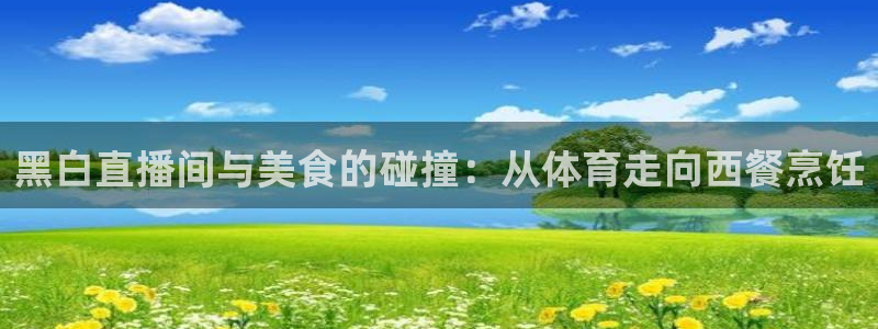 球帝带833赛事直播：黑白直播间与美食的碰撞：从体育走向西餐烹饪